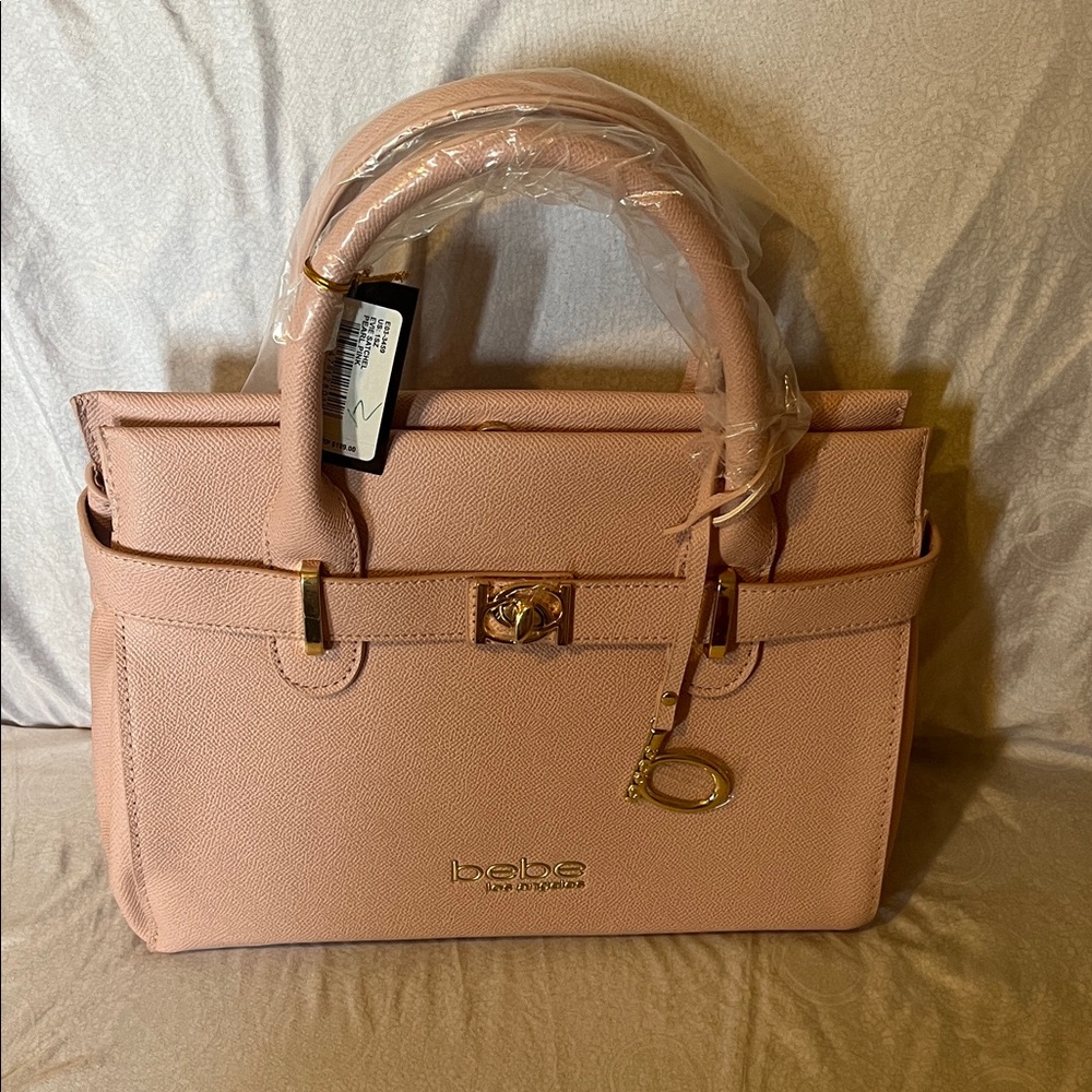 Bebe Blush Satchel Bag New With Tags